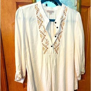 Knox Rose knit blouse